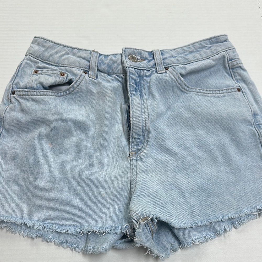 Topshop Blue Jean Shorts Classic Style